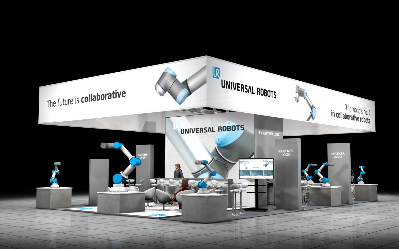 MSV Brno, Hala G2, stánok Universal Robots