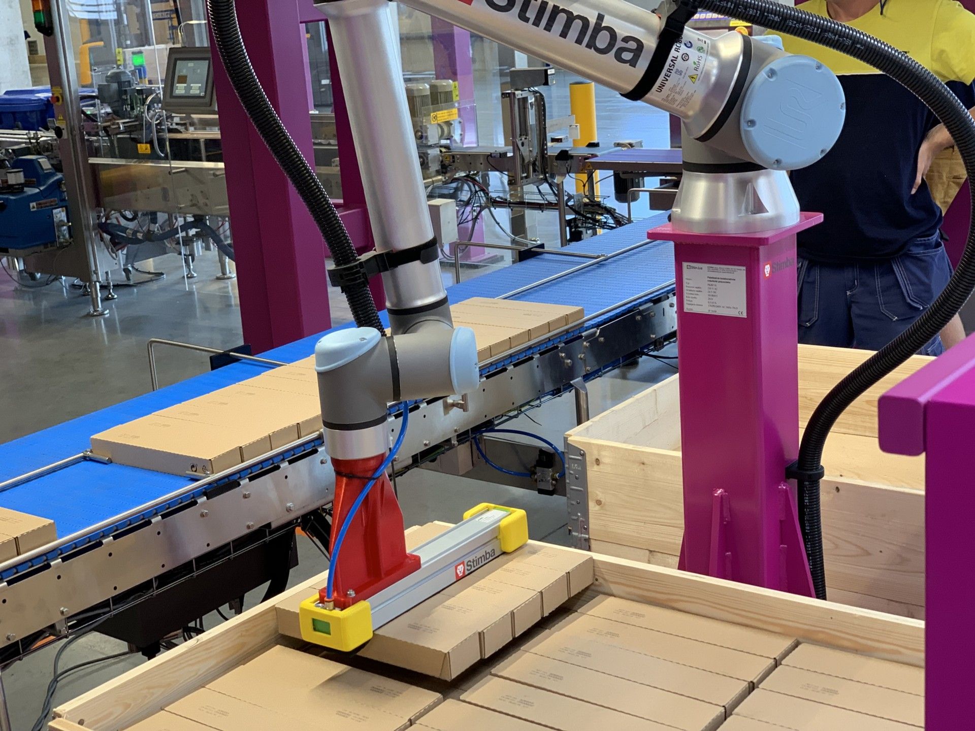 Automatizácia paletizácie v IKEA Components