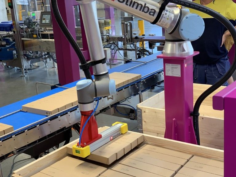 Automatizácia paletizácie v IKEA Components